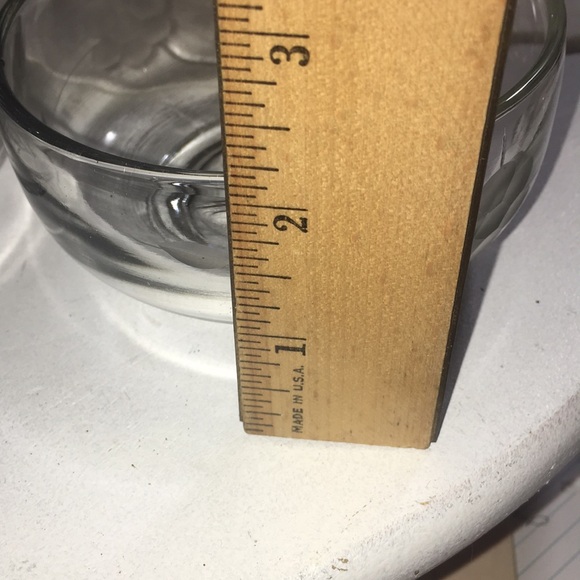 Vintage set of etched custard bowls-11 - Picture 3 of 8